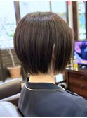 ショートボブレイヤーカット◎髪質改善トリートメント【池袋】