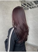 ラベンダーピンク/レイヤーカット
