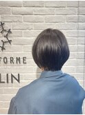 丸みボブ