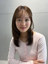 トリッカ シブヤ(TRICCA SHIBUYA)&nbsp;レイヤー/ミディアムレイヤー/ワンカール/簡単ヘア