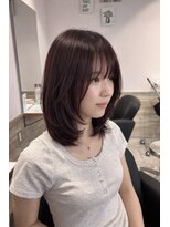 リーオオサカ(Lee Osaka)&nbsp;【垢抜け艶カラー】ブリーチをやめて美髪育成におすすめ/kana