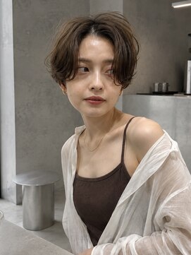 モードケイズトウキョウ 銀座店(MODEK'S TOKYO) 大人のニュアンスパーマ/レイヤー/顔周り/ショート/ボブ/銀座駅