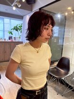 シーン バイ ラッド(SCENE by RAD)&nbsp;レイヤーで軽やかくびれショートボブヘア小顔盛り顔まわりカット