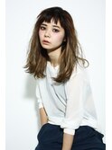 【新宿PENELOPE】外国人くせ毛風ショートバンググラデーション！