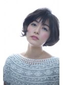 大人ショートボブ