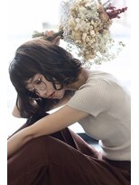 ヘアメイク リエル(Hair&Make Liel) ショートボブのスパイラル巻き仕立て