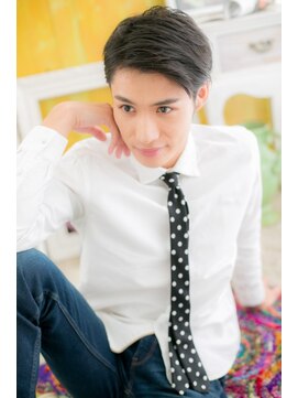 ミック ヘアアンドビューティー 大山店(miq  Hair&Beauty) 黒髪がCOOL！！デキる男のクールショート