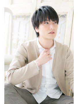 美容室 ファクト(fact) 高崎★黒髪マッシュで爽やかさUP!無造作ショートb TOKIO