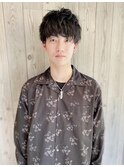 束感マッシュ【メンズカット/メンズパーマ/ツイストスパイラル】