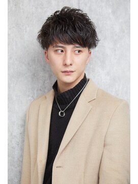 メンズサロンドットリアン(dot. lien) 【men’s salon dot. Tokyo】ナチュラルスパイラルマッシュ