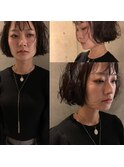 bibito 艶髪ネオソバージュ  ショートボブ　デジタルパーマ