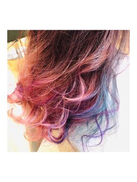 ヘアーサロン ウノ 新百合ヶ丘(hair salon UNO) ユニコーンカラー/ベビーピンク/ブルーシルバー/ホワイトピンク