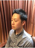 セットが簡単、ショートヘアスタイル
