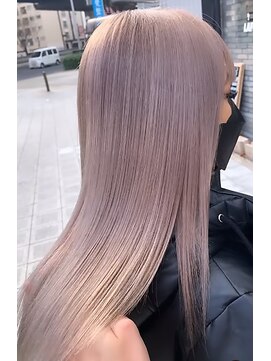 ラフ 難波店(LAFF) #黒髪#ボブルフ#ネビージュ#小顔#ワンレン