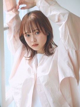 リトル 銀座(little) 外ハネミディアムヘア