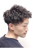 ツーブロック/アップバング/髪質改善/ツイストスパイラルパーマ