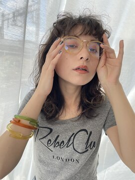 アトモスサニーテラス(Atmos sunny terrace) perm medium hair