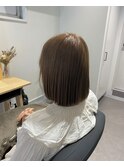 髪質改善/イルミナ/ボブ/透明感カラー/善行