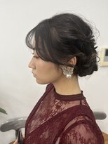 シニヨンアレンジ