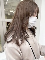ヘアー アイス カンナ(HAIR ICI Canna)&nbsp;ハイライトでまろやかグレージュカラー！