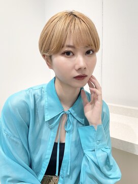 ロンプ(romp) ハイトーンショート/短めマッシュショート【romp】