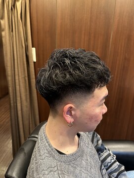 ヒロギンザ 御徒町店(HIRO GINZA) フェード×スペインカール