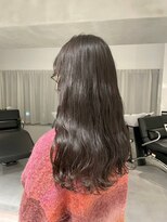 ガリカ 渋谷(Gallica)&nbsp;【穂乃華】大人ゆるふわ透明感暗髪ダークブラウン/地毛風カラー