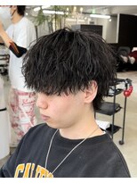 エデアンホンテン メンズサロン(EDEAN 本店 （旧：EDEAN 上通）)&nbsp;熊本メンズパーマ ミニウルフ×ツイストスパイラル 熊本メンズ