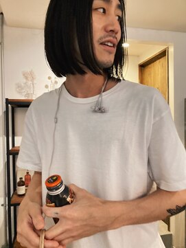 ハニーマスタード(HONEY MUSTARD) シンプルワンレンボブ