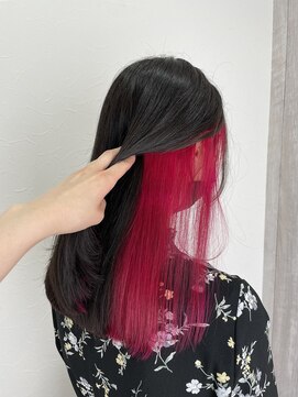 シエル 立川店(CIEL) インナーカラー×ビビットカラー【CIEL×maki】