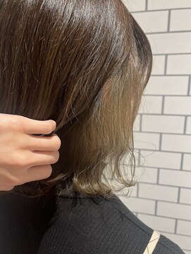 ノエル(noele) イヤリングカラー×ミルクティーベージュ