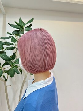 アプリバイリアン 大宮店(appri by Rien) pink bob