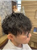 メンズパーマカジュアルかっこいい