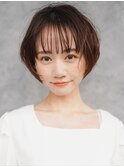 大人ショートハイライト髪質改善キッズカット前髪30代40代