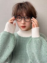 サンド クリア 横浜本店(sand clear)&nbsp;ショートパーマショート/ボブ/顔周り/前髪/横浜