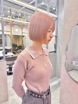 ロンド レア 天神大名店(Lond Le’a)&nbsp;デザインカラー/レイヤーカット/ウェットヘア/オリーブベージュ