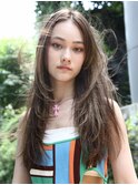 顔まわりレイヤー外国人風カラー PEEKABOO 原宿 表参道