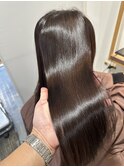 髪質改善ストレート