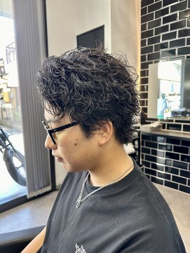 メンズ ラピス 横浜店(Men’sLapis) スパイキーショートパーマ