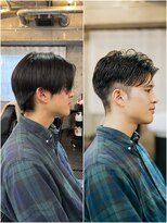 ボンド 三軒茶屋(Bond)&nbsp;メンズカットbefore&after◎三軒茶屋 RYUKI メンズパーマ