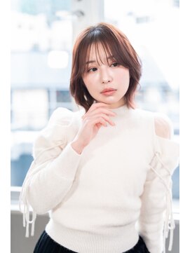 ハルキミナトジャパン 神戸(HARUKI MINATO japan) 切りっぱなしボブ 20代30代40代ヘア 小顔 神戸ボブ 三ノ宮