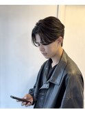 大人センターパート/毛流れセンターパート/メンズ韓国ヘア