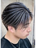 メンズサロン サンティエ 鹿児島中央駅店(Men's salon scintiller) メンズハイライト/メンズバレイヤージュ/メンズシャドウルーツ
