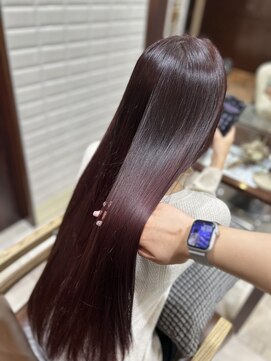 シュシュバイジャガラ 千葉駅北口店(chou chou byJAGARA) チェリーレッド【chou chou 千葉・千葉駅】