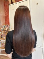 ジール(zeal)&nbsp;くびれヘア/アプリコットオレンジ/ハイライトカラー/成田