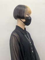 コード 四条河原町駅店(CHORD)&nbsp;刈り上げボブ/デザインカラー/抜きっぱなしブロンド/京都河原町