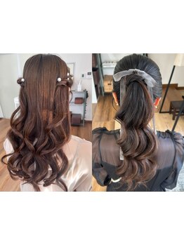 【名鉄岐阜駅徒歩5分◎】デート/二次会/ちょっとしたお呼ばれに◎実力派Stylistが可愛く変身♪