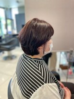アース 南福島店(HAIR&MAKE EARTH)&nbsp;肩下ロングからのバッサリショートボブへ