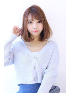 オーロ Costa西宮北口(ORO) 20代30代40代50代斜めバンググレージュカラーシルキーベージュ