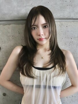 シェル(SHEL+L) さりげない動きと軽さ。シースルーバングレイヤー【滝野】